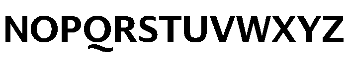 Darby Sans Medium Font UPPERCASE