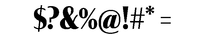 Darby Sans Poster Condensed Black Font OTHER CHARS