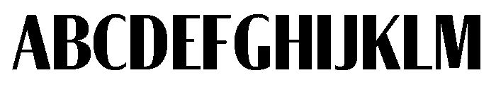 Darby Sans Poster Condensed Black Font UPPERCASE