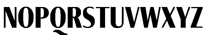 Darby Sans Poster Condensed Black Font UPPERCASE