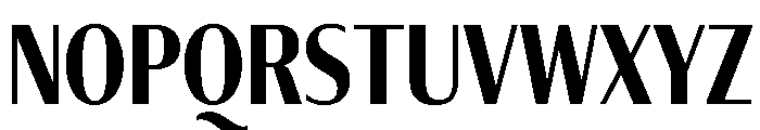 Darby Sans Poster Condensed Bold Font UPPERCASE