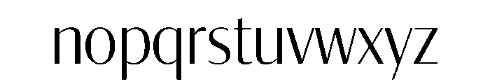 Darby Sans Poster Condensed Light Font LOWERCASE