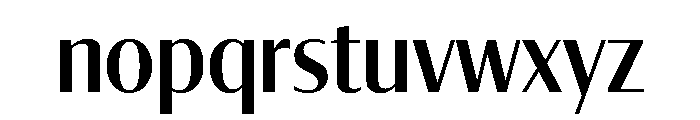 Darby Sans Poster Condensed Medium Font LOWERCASE