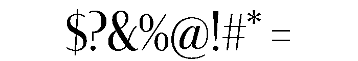 Darby Sans Poster Condensed Regular Font OTHER CHARS