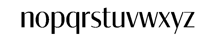 Darby Sans Poster Condensed Regular Font LOWERCASE