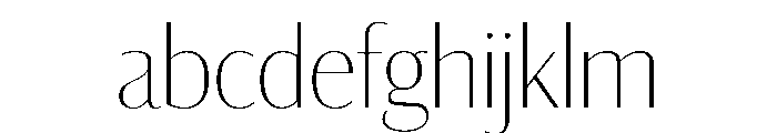 Darby Sans Poster Condensed Thin FONT