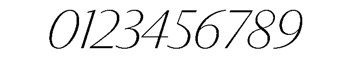 Darby Sans Poster Extralight Italic Font OTHER CHARS