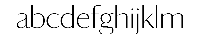 Darby Sans Poster Extralight FONT