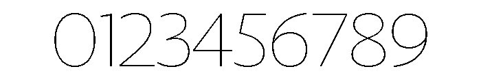 Darby Sans Thin Font OTHER CHARS