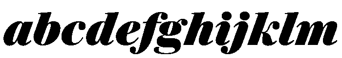 Darby Serif Display Black Italic FONT