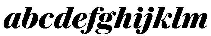 Darby Serif Display Bold Italic FONT