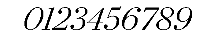 Darby Serif Display Light Italic Font OTHER CHARS