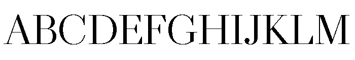 Darby Serif Display Light Font UPPERCASE