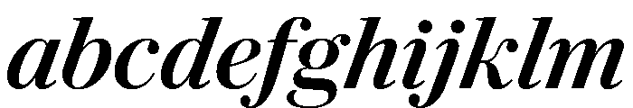 Darby Serif Display Medium Italic FONT