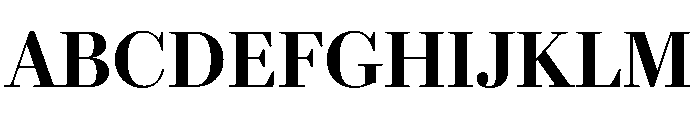 Darby Serif Display Medium Font UPPERCASE