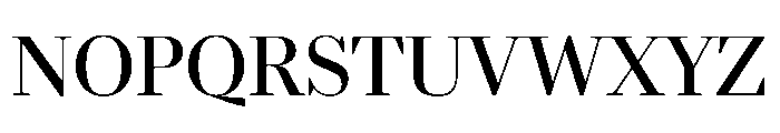 Darby Serif Display Regular Font UPPERCASE