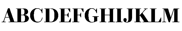 Darby Serif Display Semibold Font UPPERCASE