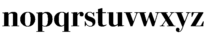 Darby Serif Display Semibold Font LOWERCASE