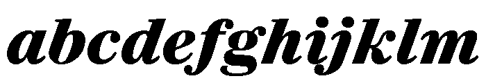 Darby Serif Text Bold Italic FONT