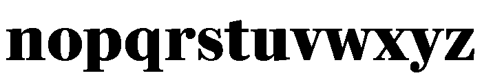 Darby Serif Text Bold Font LOWERCASE