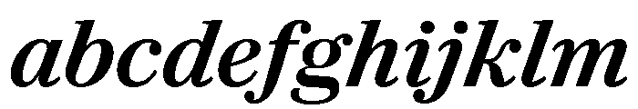 Darby Serif Text Medium Italic FONT