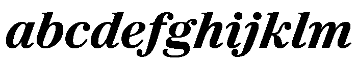Darby Serif Text Semibold Italic FONT