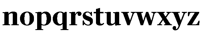 Darby Serif Text Semibold Font LOWERCASE