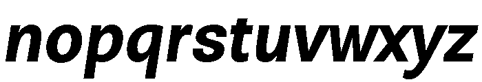 David Bold 30a3cc83 Font LOWERCASE