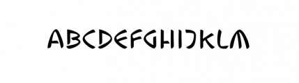 Daedalus Regular Font UPPERCASE