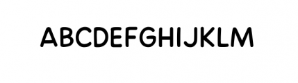Dash Decent Regular Font UPPERCASE