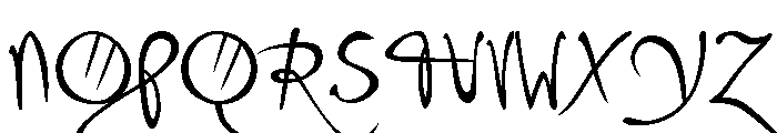 Da Vinci Forward Font UPPERCASE