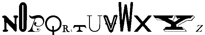 Dada Regular Font LOWERCASE