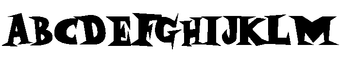 Daddy O Fatface Font UPPERCASE