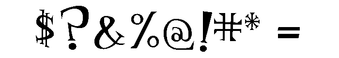 Daddy O Hip Font OTHER CHARS