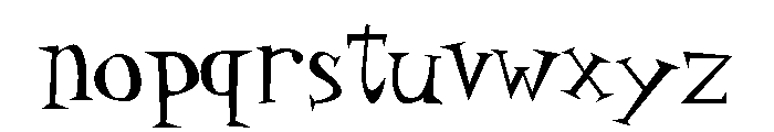 Daddy O Hip Font LOWERCASE