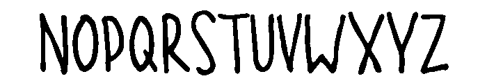 Darling Nikki Regular Font UPPERCASE