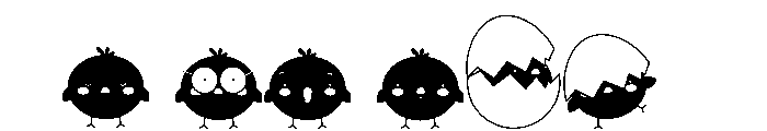 DB Baby Beakers Font OTHER CHARS