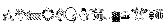 DB Bah-humbug Christmas FONT