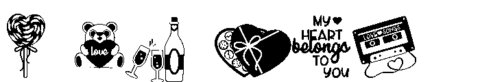 DB Be Mime Too Font OTHER CHARS