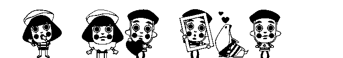DB Be Mime Font OTHER CHARS