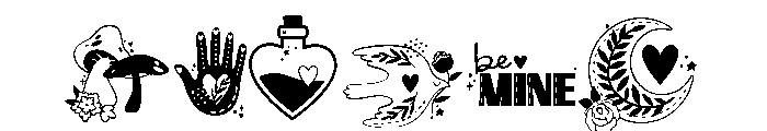 DB Boho Love Font OTHER CHARS