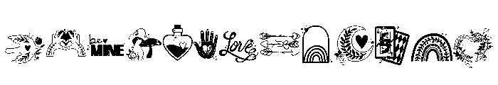 DB Boho Love FONT