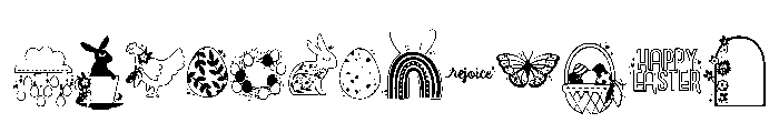 DB Boho Soul Easter FONT