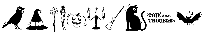 DB Boho Soul Spellbound Font OTHER CHARS