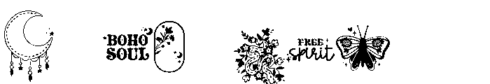 DB Boho Soul Font OTHER CHARS