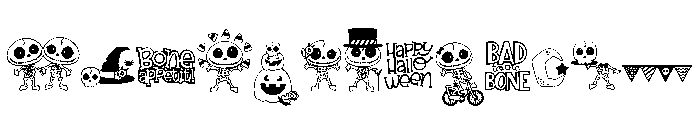 DB Bone-ita and Slim FONT