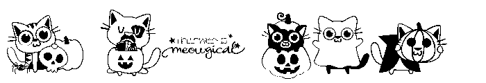 DB Catitude Purranormal Font OTHER CHARS