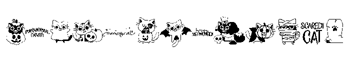 DB Catitude Purranormal FONT