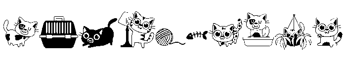 DB Catitude Font OTHER CHARS