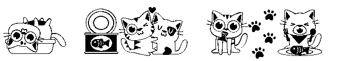 DB Catitude Font OTHER CHARS